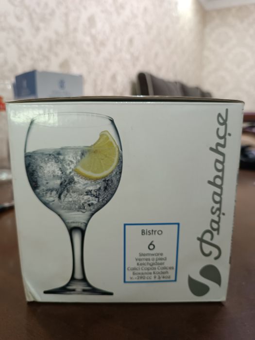 3 набора из 6 бокалов Pasabahce