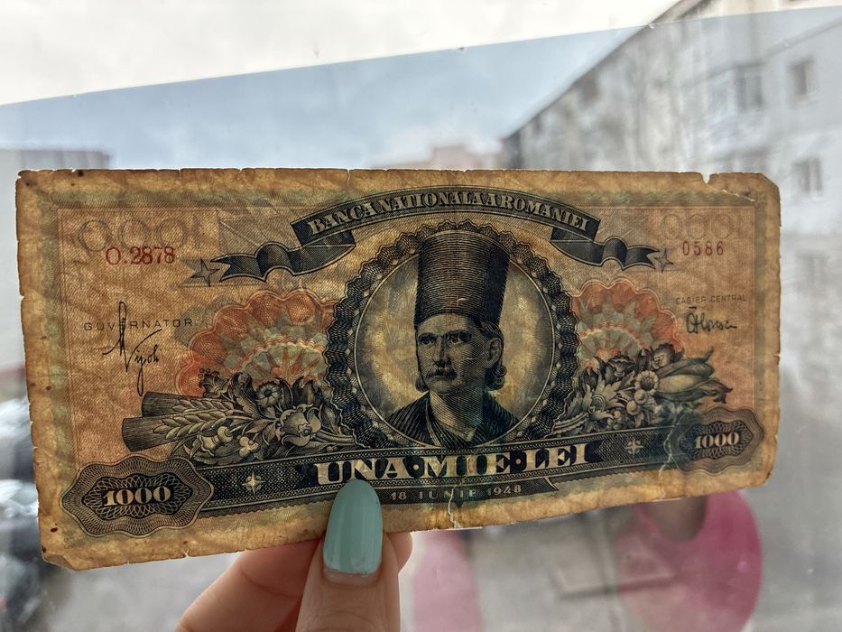 Bancnota 1000 lei Tudor Vladimirescu 1948