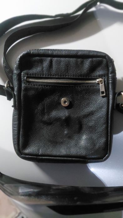 Барсетка из натуральный кожи