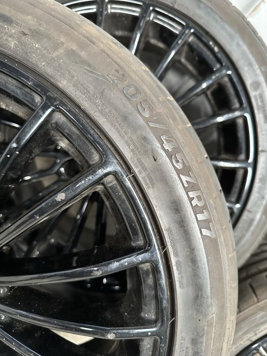 Jante Brock B24 17” 4x108 + anvelope 205/45 R17
