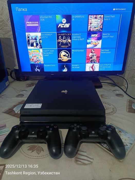 Ps4 PRO 1TB 4K UHD прошитый+35 игры
