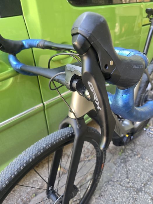 Карбонов Canyon grail cf7 etap електрически гравел велосипед