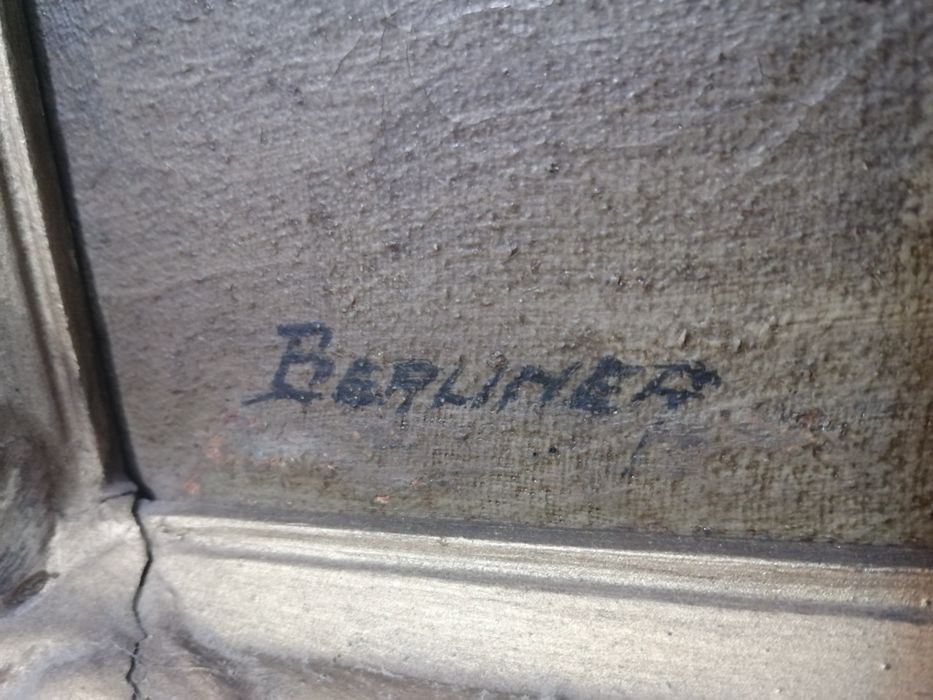 Ulei pe panză Natura statica: crapul