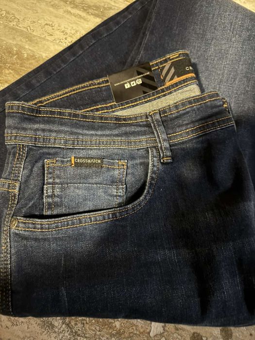 Мъжки дънки Crosshatch W38 L32