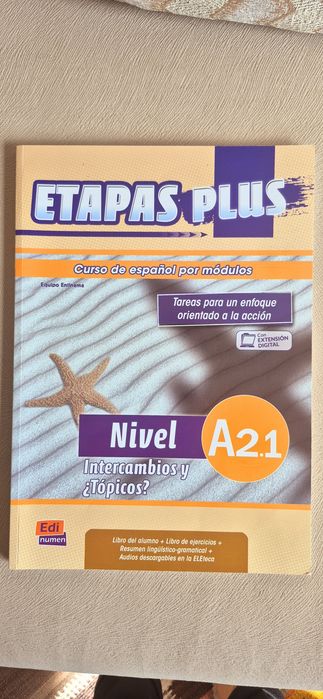 Etapas Plus carte spaniolă Institutul Cervantes