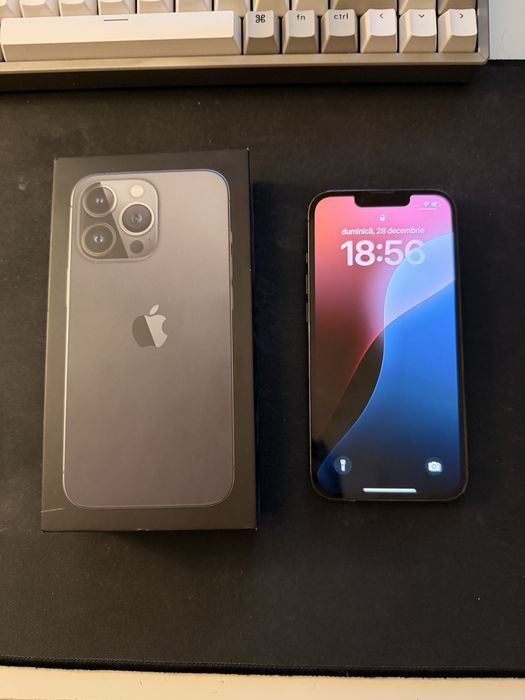 iPhone 13 Pro, Graphite, 128GB, baterie 87%
