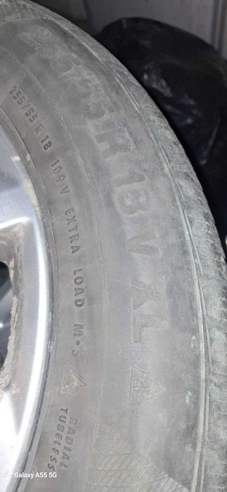 Anvelope de iarna și set cauciucuri de iarna  cu genti aluminiu pe18