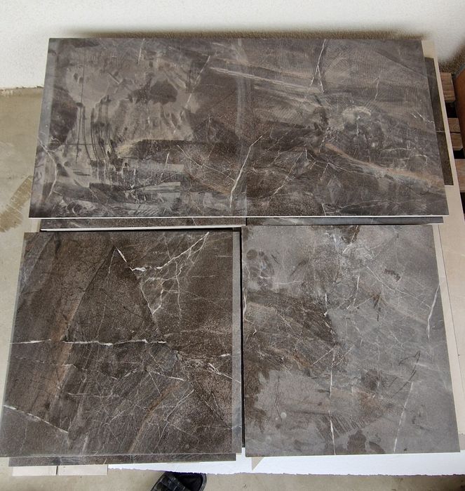 Resturi gresie Ronda neagra si Ronda gri (sortimente Leroy Merlin)