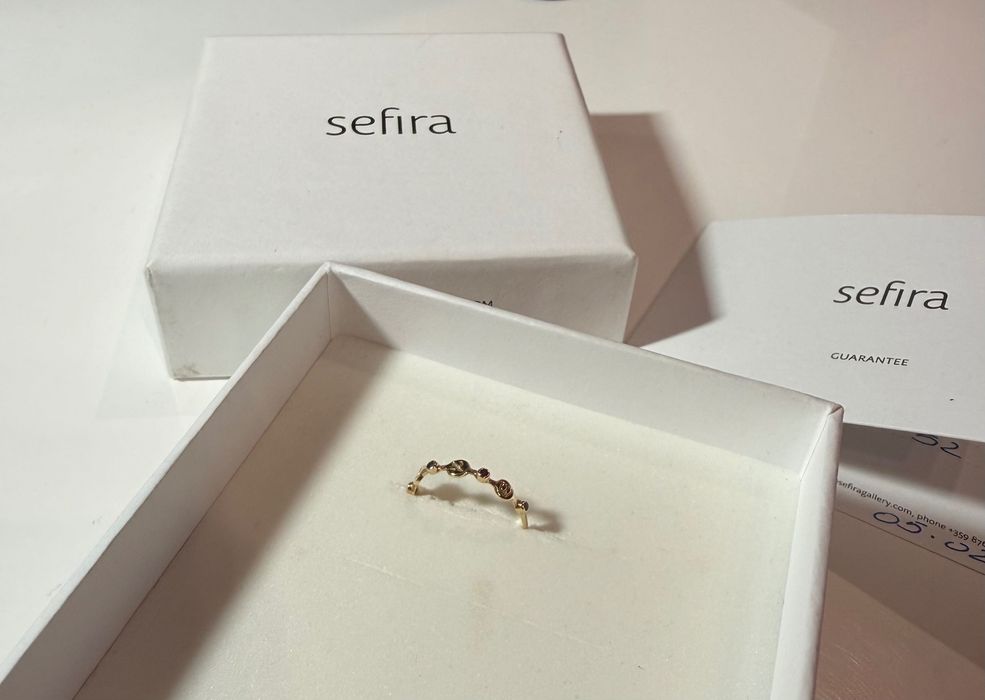 Златен пръстен Sefira