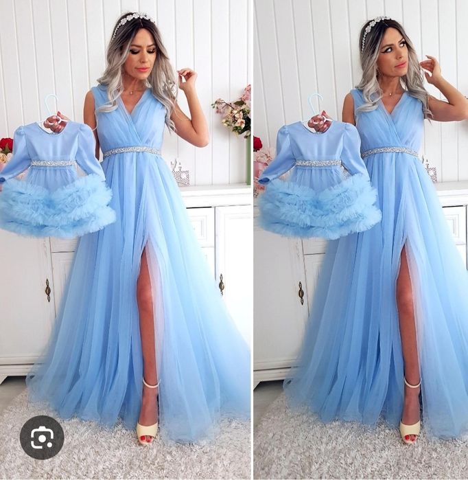 Комплект официални рокли ,,Мама и бебе,,