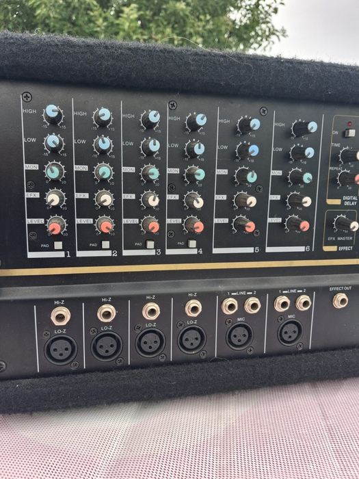 Mixer activ, Mixer amplificat Phonic