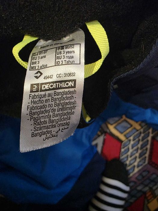 Costum zapada copii Combinezon zapada copii salopeta Decathlon