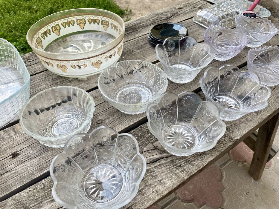 Посуда стеклянная