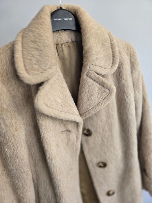 Palton scurt din lana de lama naturala marime S