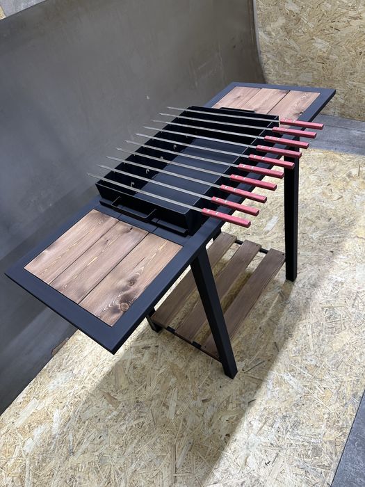 Мангал в стиле лофт