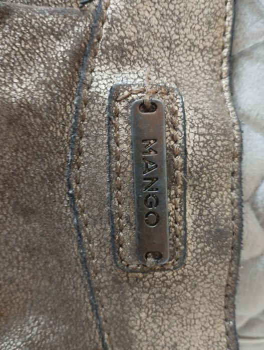 Сумочка манго с эффектом потёртости золотистая забирать арай юг