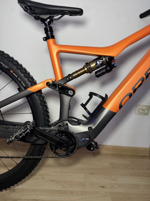 Vand  Bicicleta Electrica ORBEA RISE LT M10 Carbon 18kg, Fox Kashima
