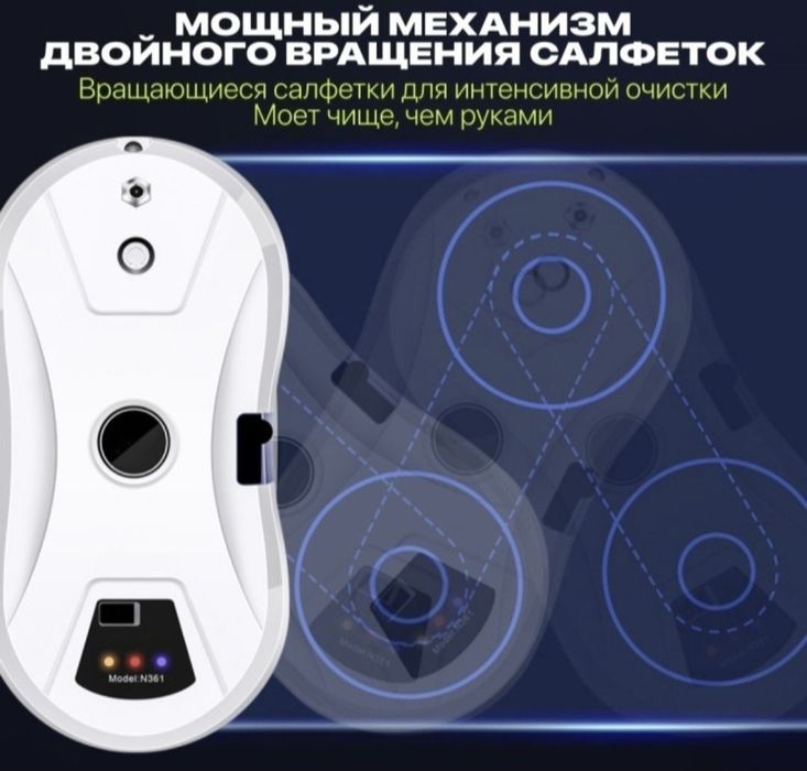 Робот стекло мойки