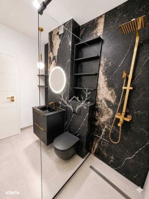 Apartament cu 2 camere, bloc nou, finisat si pregatit pentru amenajare