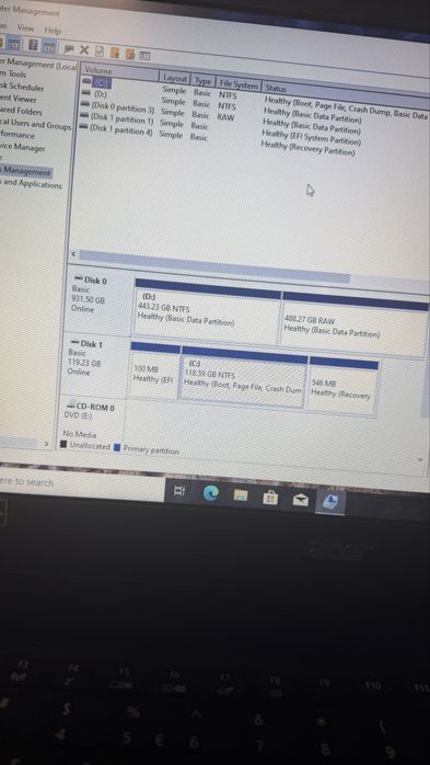 Acer aspire  e5 575