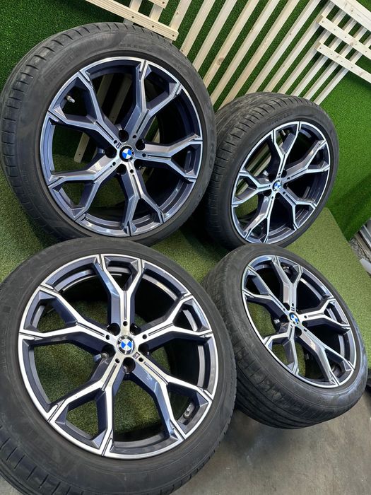 Jante Bmw X5 G05 X6 G06 M-pachet stil M742 R21 2 latimi Anvel Pirelli