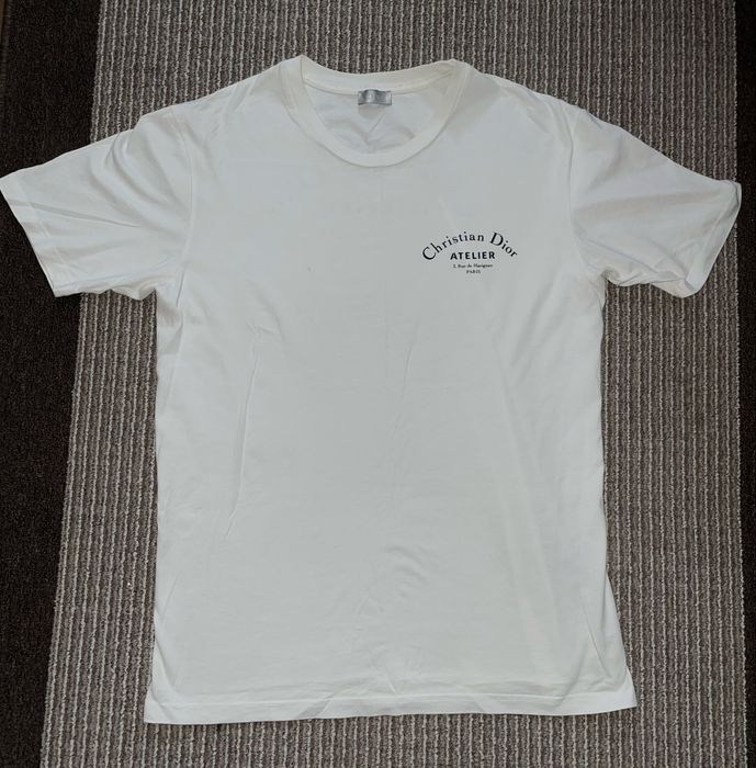 Tricou Christian Dior Atelier „3, Rue de Marignan Paris” XXL
