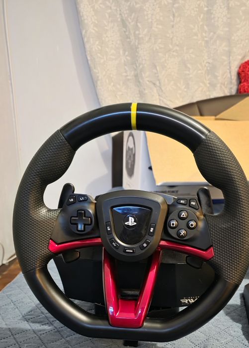Волан Hori Wireless Racing Wheel Apex за PlayStation 5, PlayStation 4,