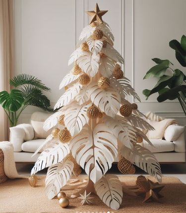 Новогодняя Ёлка-Монстера