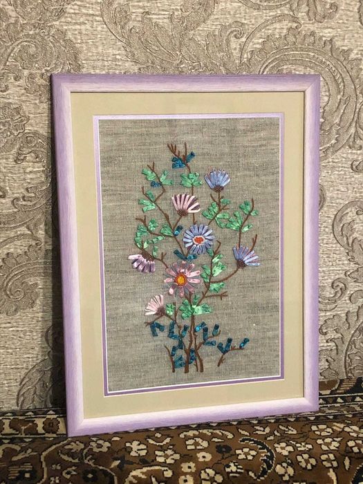 Картина "Луговые цветы"