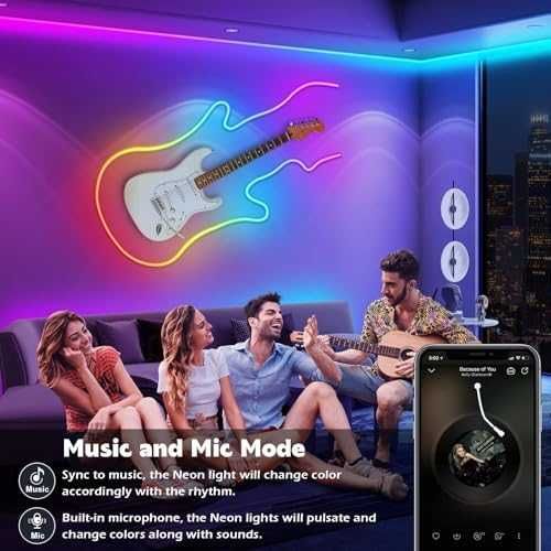 AILBTON RGB неон LED лента 30м App IP65