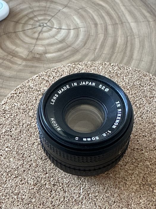 Xr Rikenon f2 50mm Ricoh Pk mount