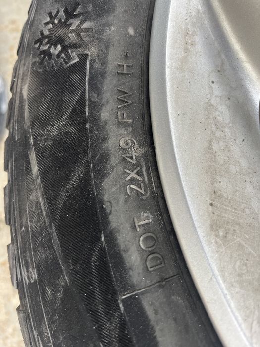 Зимни гуми 16ки с джанти за опел кросланд