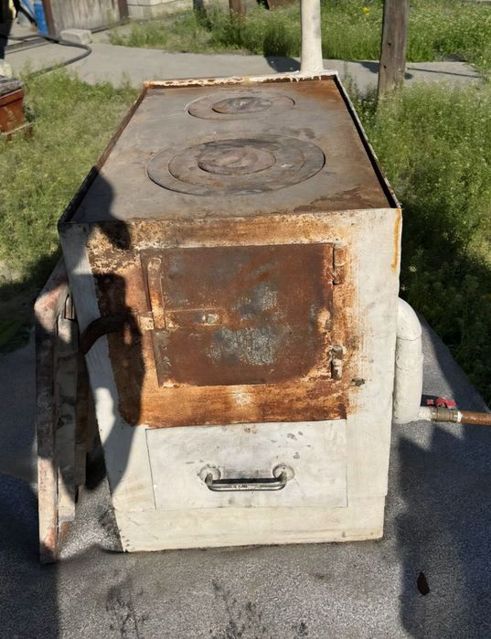 Печка в хорошем состоянии