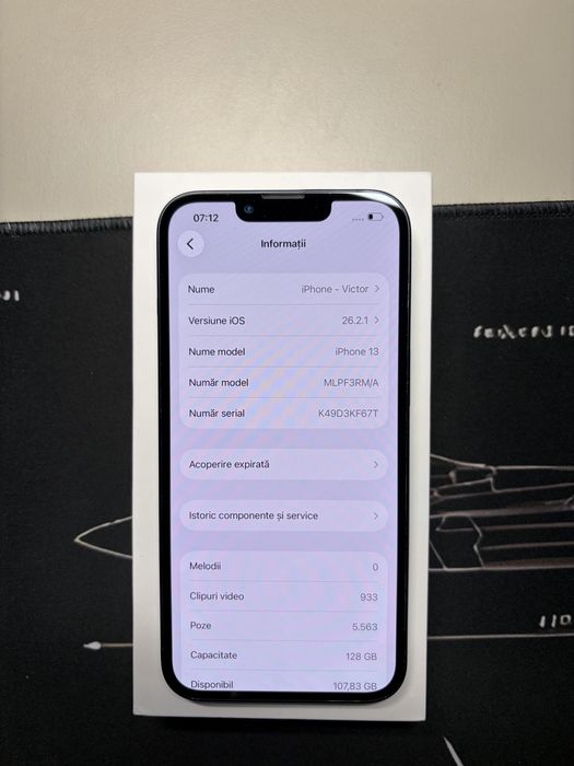 Iphone 13, 128gb, 87% baterie