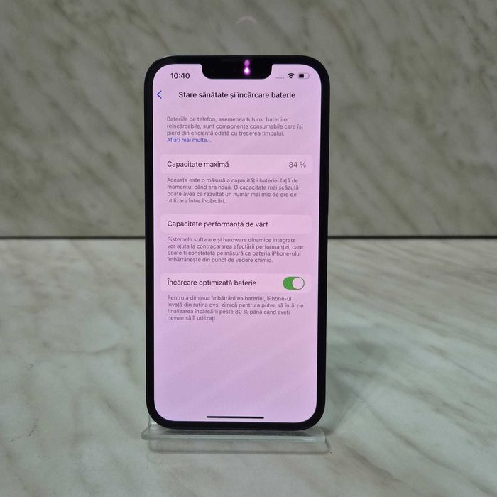 Telefon Apple iPhone 14 Negru 128GB bat Zeus Amanet Rahova 31121/29400