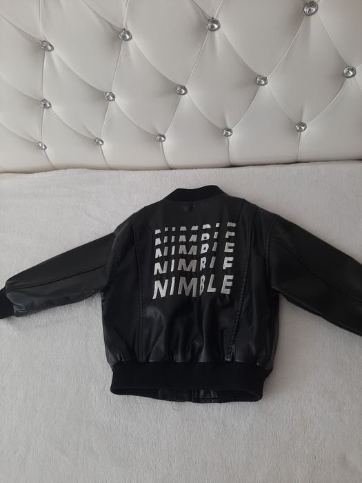 Кожаная куртка для мальчика