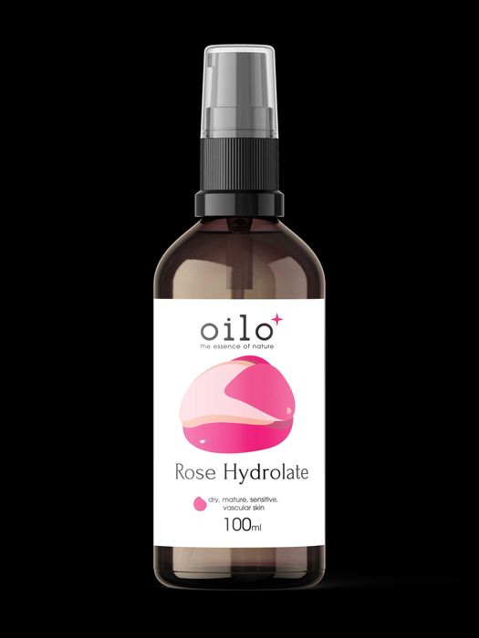 Oilo БИО Етерични масла Роза хидролат - Rose Hydrolate