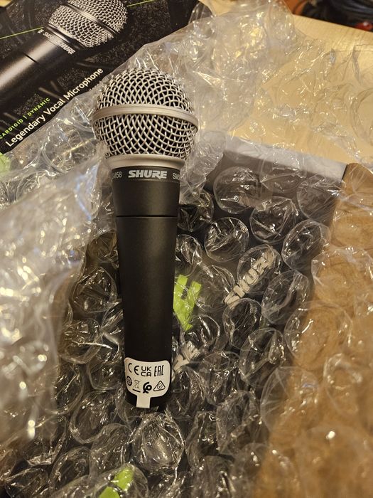 Microfon dinamic Shure SM58S NOU!