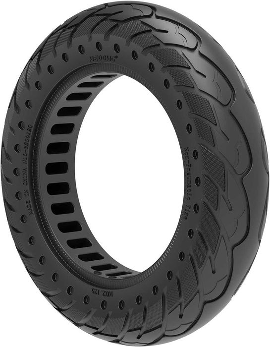 Nedong 1 бр Непневматична плътна гума 10 x 2.125 – за електр скутери