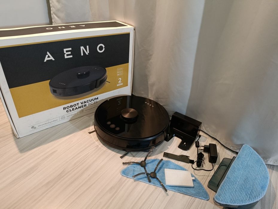Прахосмукачка робот AENO RC3S, черен - ARC0003S