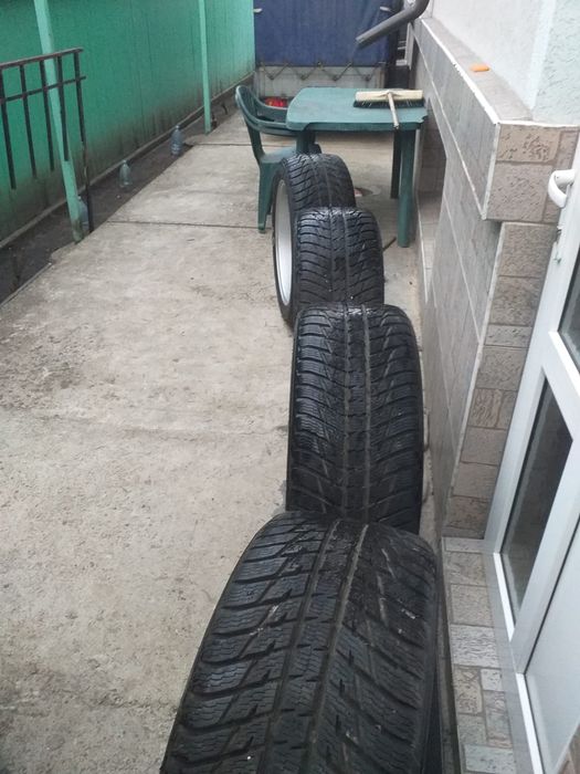 Vând jante aliaj + anvelope iarnă 275/45 R20