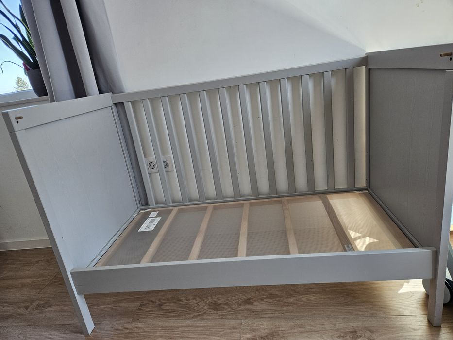 Бебешка дървена кошара IKEA Sundvik