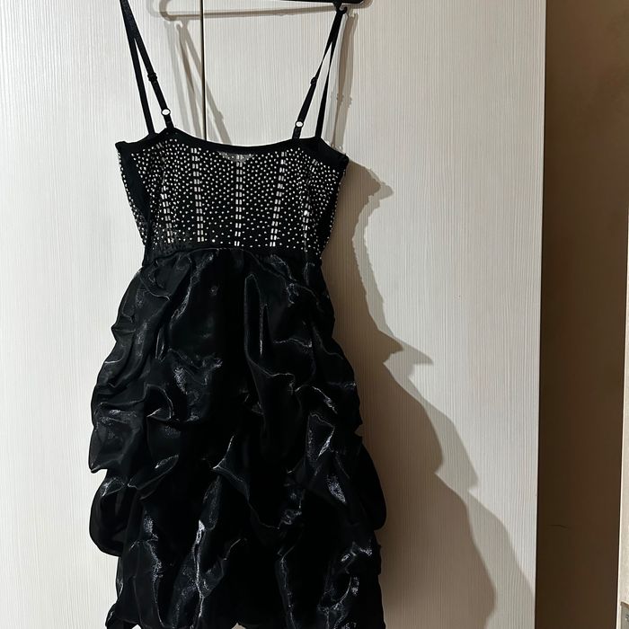 Черна рокля размер S-M