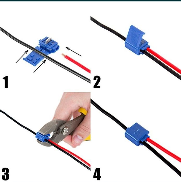 Conectori rapizi / clipsuri electrice