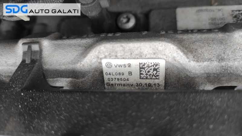 Rampa Presiune Injectoare cu Senzor Regulator VW Golf 7 1.6 TDI 2013 - 2020 Cod 04L089B