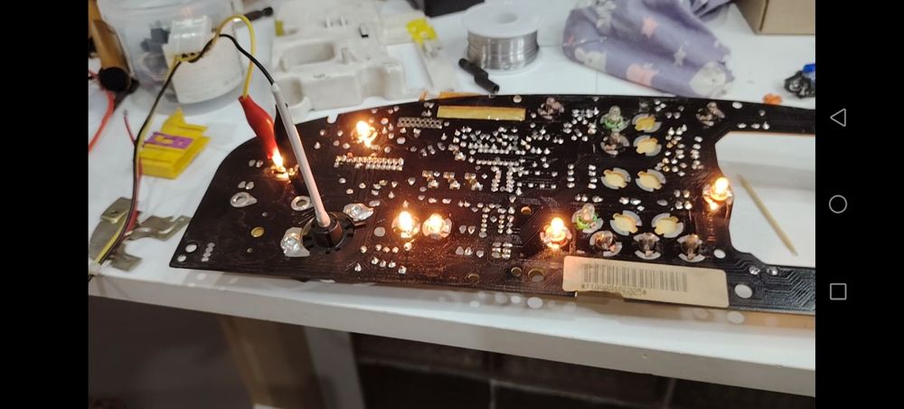 Ремонт панелей приборов