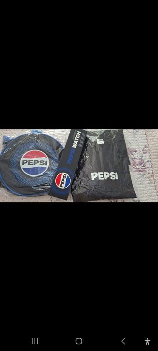Продам от pepsi набор часы айвач сумка футболка.