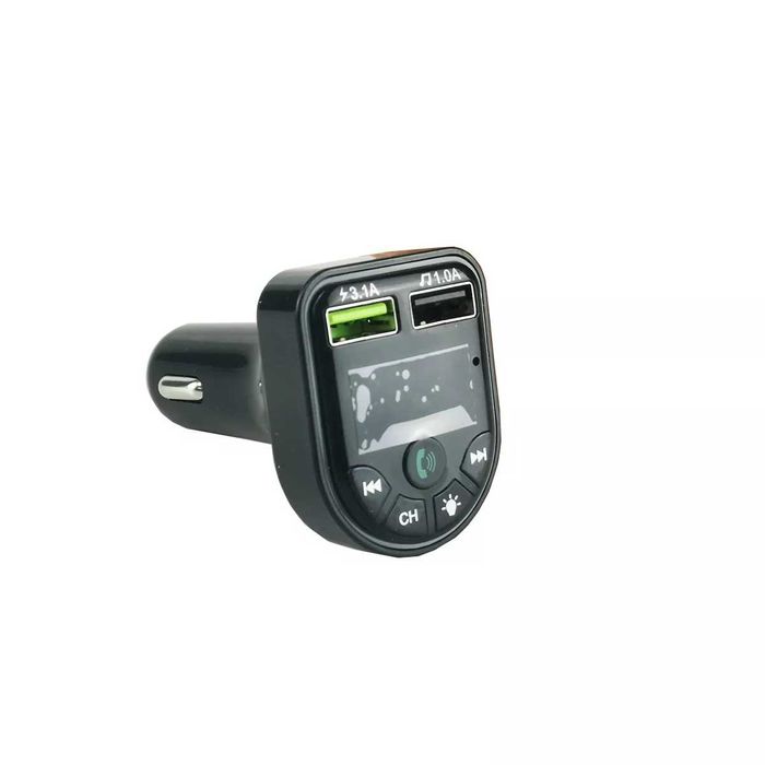Блутут FМ тpaнcмитep F5 зa кола на 12V , хендсфри, зарядно, флашка