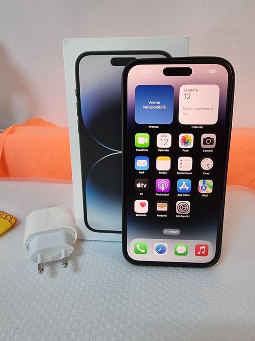 14 Pro black  condiții f bune iphone