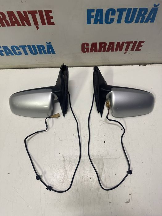 Oglindă electrică stânga dreapta Audi A4 B7 gri argintiu LA7W